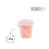 Cubo C/Tapa 44 Pinzas Colors