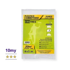 Cubretodo Fuerte 4X5M 10 Micras