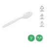 Cuchara Alta Calidad Reutilizable Blanca 17,5CM