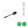 Cucharita Mini Reutilizable Negro 10,7CM