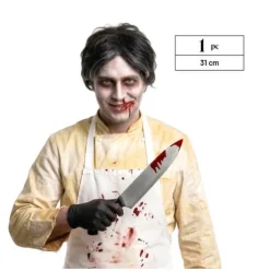 Cuchillo Simil Acero Con Sangre