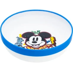 Cuenco Antideslizante Premium Bicolor Mickey True Champions