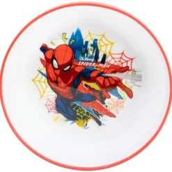Cuenco Antideslizante Premium Bicolor Spiderman Moving Target