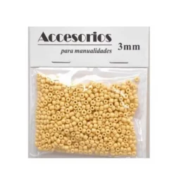 Cuentas Cristal Amarillo 3MM 30G