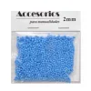 Cuentas Cristal Azul 2MM 30G