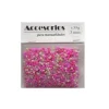 Cuentas Cristal 3MM 35G Rosa/Fucsia