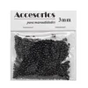 Cuentas Cristal Negro 3MM 30G