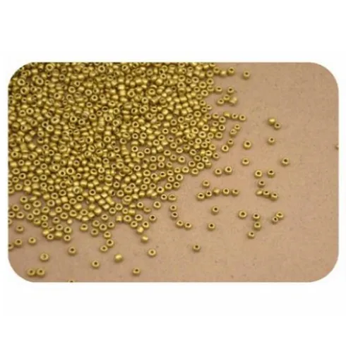 Cuentas Cristal Oro 3MM 30G