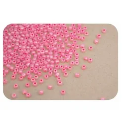 Cuentas Cristal Rosa Barbie 4MM 30G