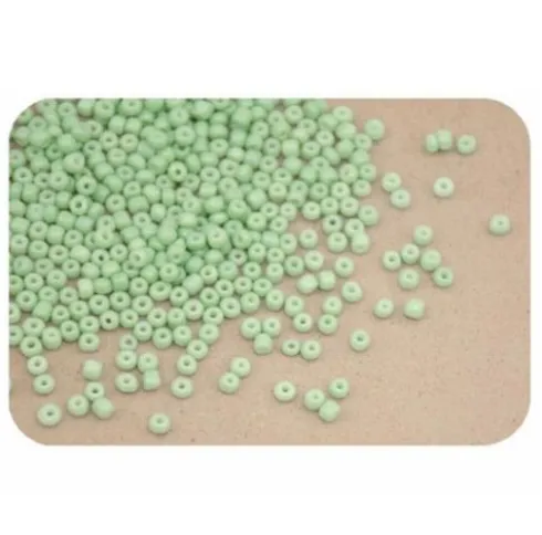Cuentas Cristal Verde Claro 4MM 30G