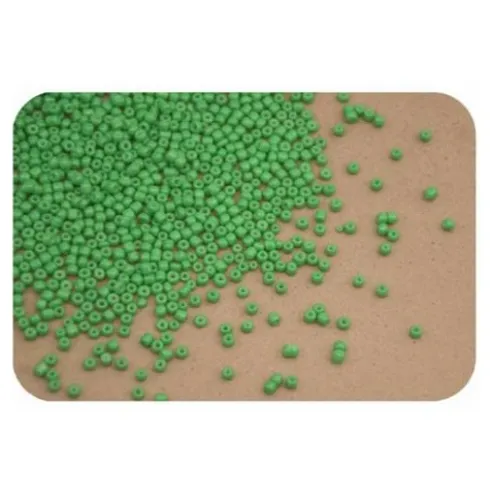Cuentas Cristal Verde 3MM 30G