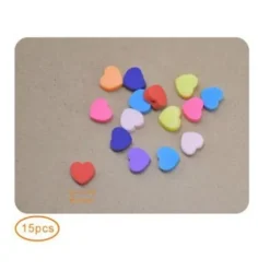 Cuentas De Arcilla Polimétrica Corazón