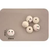 Cuentas De Madera Carita 20MM