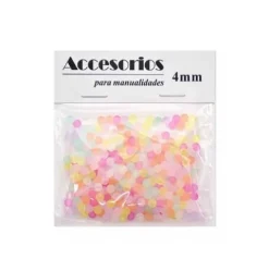 Cuentas De Plástico 4MM