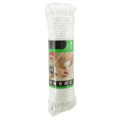 Cuerda Trenzada Blanco 6mm x 15m