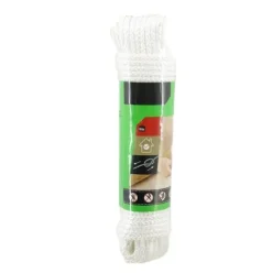 Cuerda Trenzada Blanco 8mm x 15m