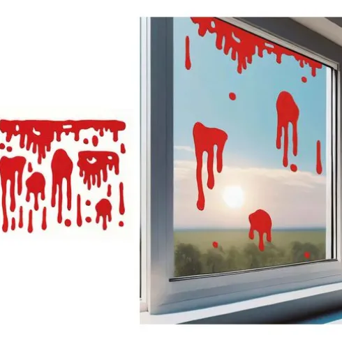 Decoración Gel Sangre 20x20cm