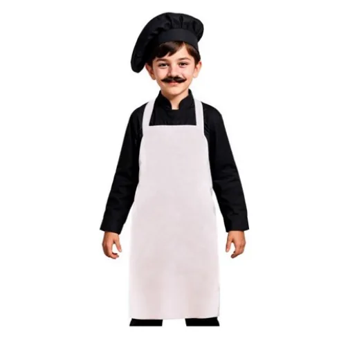 Delantal Chef Blanco Infantil