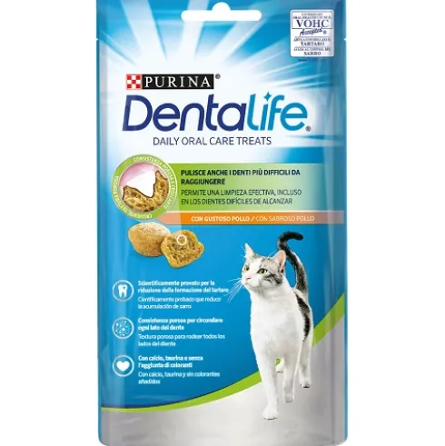 Dentalife Snacks Pollo 40g