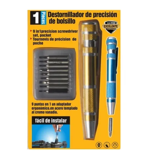 Destornillador De Precision 9 en 1