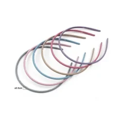 Diadema De Color Oscuros 0.5cm 3pcs