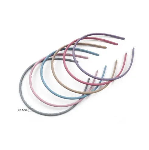 Diadema De Color Oscuros 0.5cm 3pcs