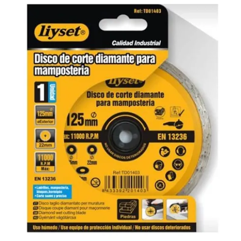 Disco de Corte Diamante Mamposteria 125MM