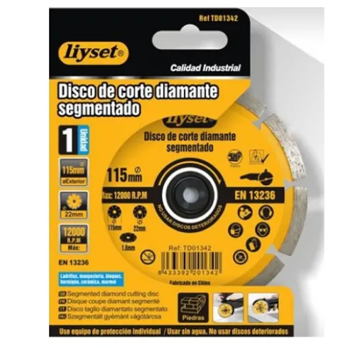 Disco de Corte Diamante Segmentado 115MM