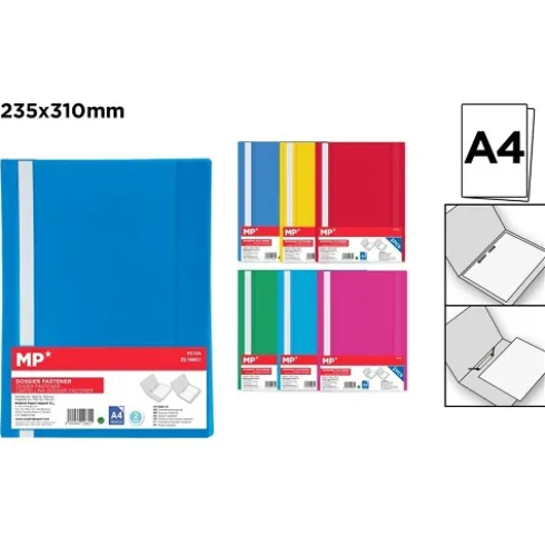 Dossier Fastener A4 Color 2pcs