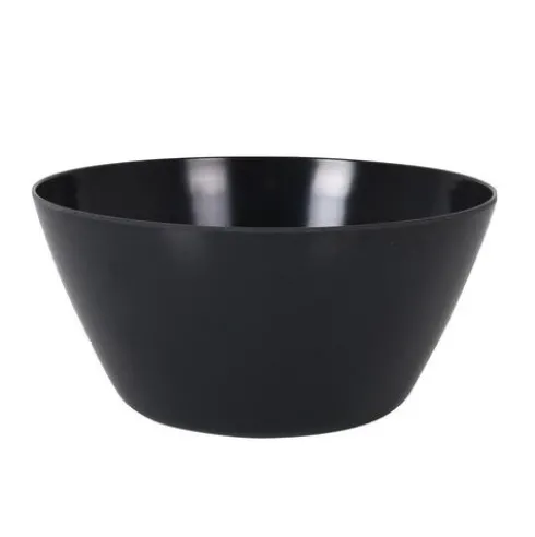 Ensaladera 25.5×13.5cm Antracita Melamina Brillo La Med