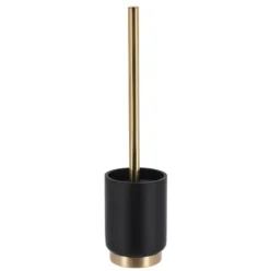 Escobilla de Baño Poliresina – Arusha Gold Negro