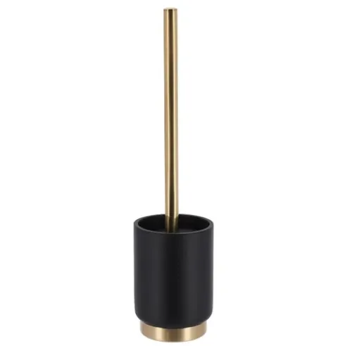Escobilla de Baño Poliresina – Arusha Gold Negro