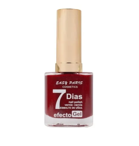 Esmalte De Uñas Efecto Gel 13ML Nº 30 Rojo Purpurina