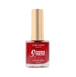 Esmalte De Uñas Efecto Gel 13ML Nº 60 Rojo Purpurina