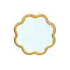 Espejo Forma Floral Oro 40CM