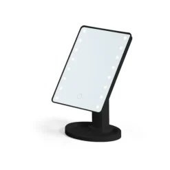Espejo LED Rectangular Negro