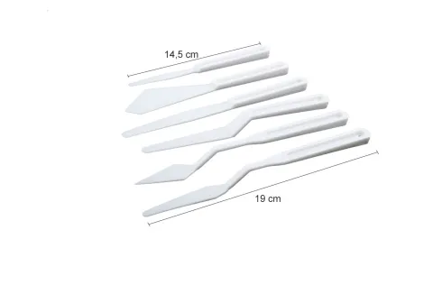 Espátula para Pintar de Plástico