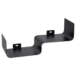 Estante de Pared Emilio Metal Negro 30cm 2 Niveles