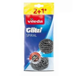 Estropajo Acero Inox Espiral 2+1