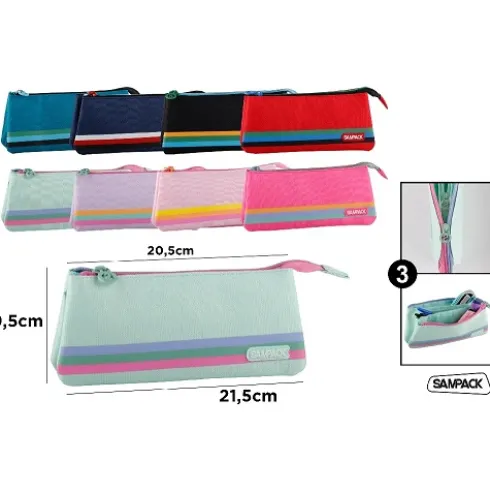 Estuche Compartimentos Interior