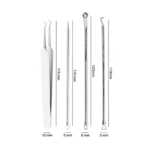 Extractor De Espinillas Acné 4pcs