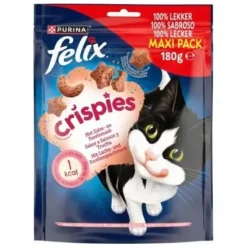 Felix Crispies Salmón y Trucha 180g