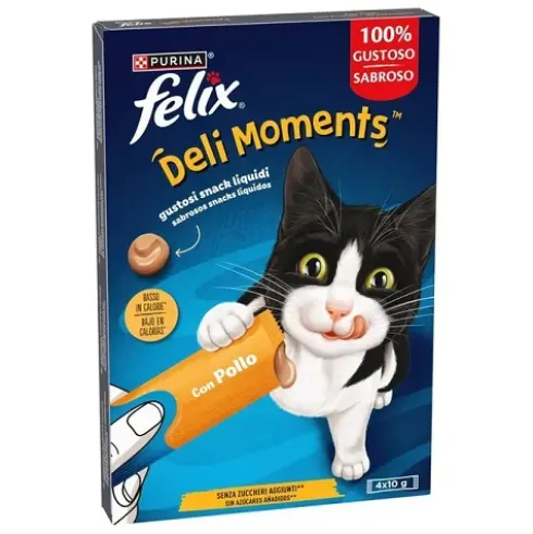 Felix Deli Moments Pollo 4x10g
