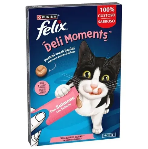 Felix Deli Moments Salmón 4x10g