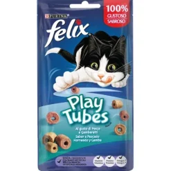 Felix Play Tubes Pescado y Gambas 50g