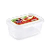 Fiambrera Basic Rectangular 2L Transparente