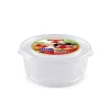 Fiambrera Basic Redondo 1L Transparente