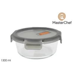 Fiambrera Hermética Redonda 1300ml