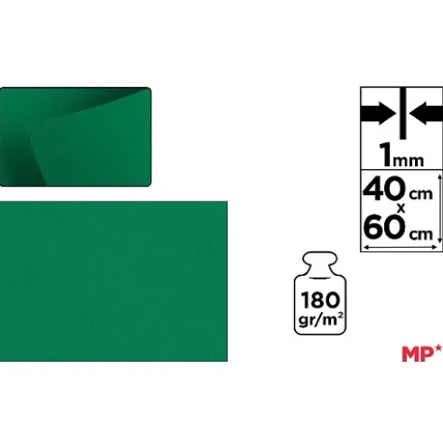 Fieltro 40x60cm Verde