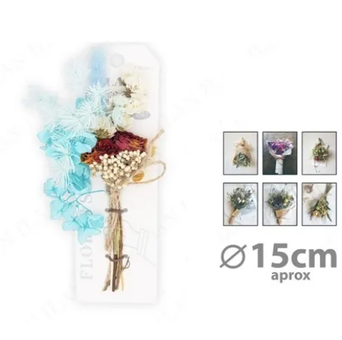 Flores Seco 15cm Surtidos